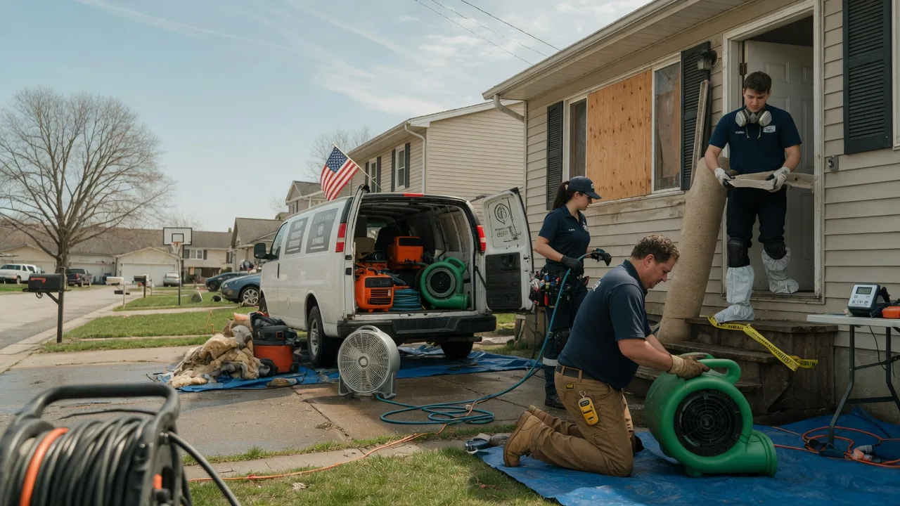 Water Damage Restoration in Shambaugh, IA near me